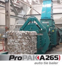 A265 Auto Tie Recycling Baler