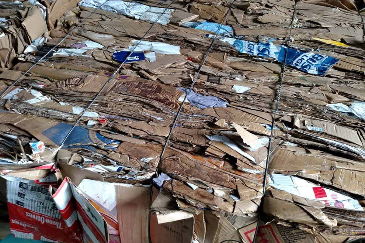 Recycled Corrugated Containers Sample 14
